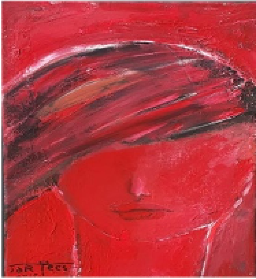 Delirium of a woman