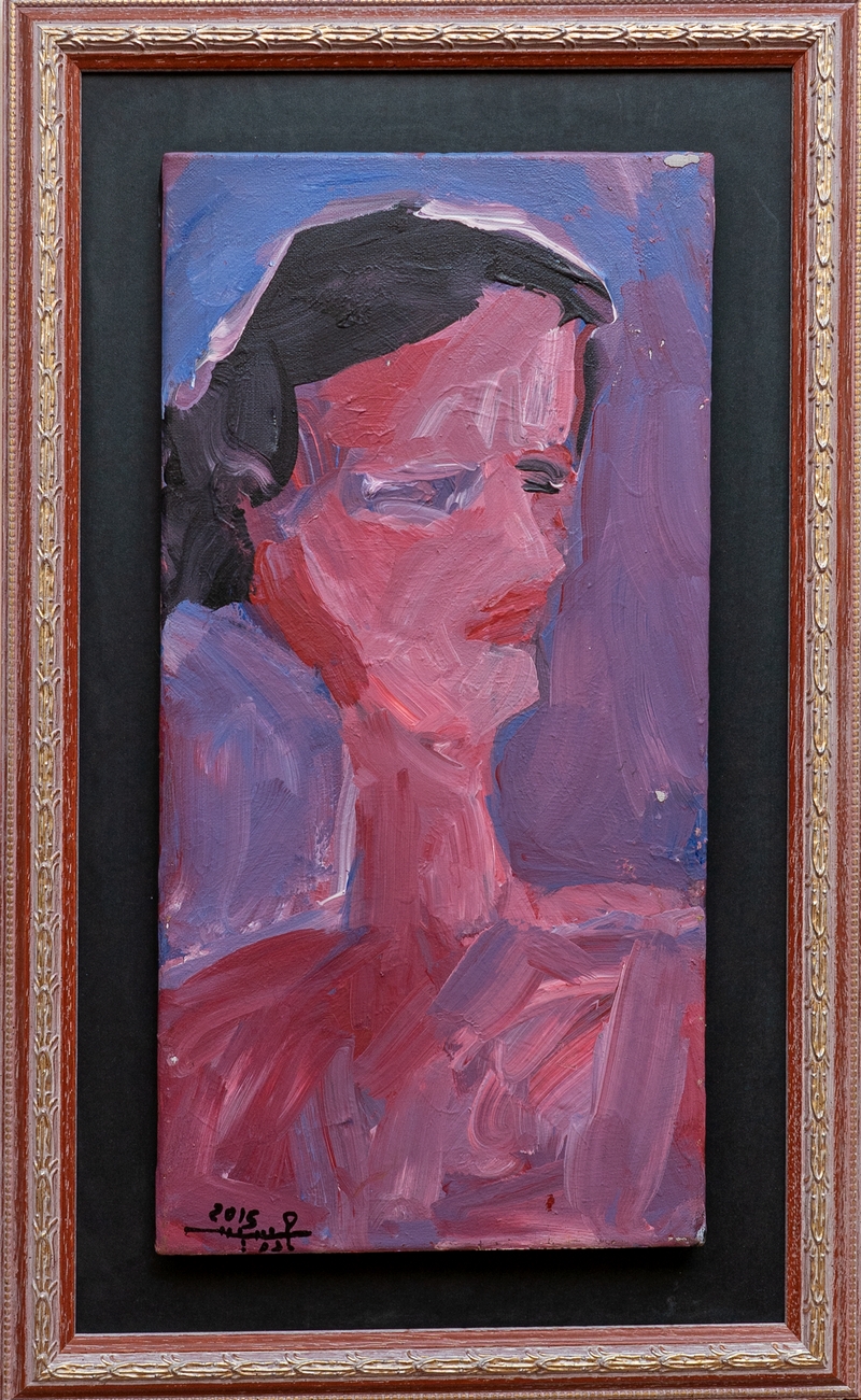 Pink portrait